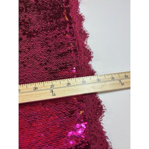 Intimately Free People Seeing Double Sequin Dress Medium Purple Fuchsia Gold - Picture 10 of 15